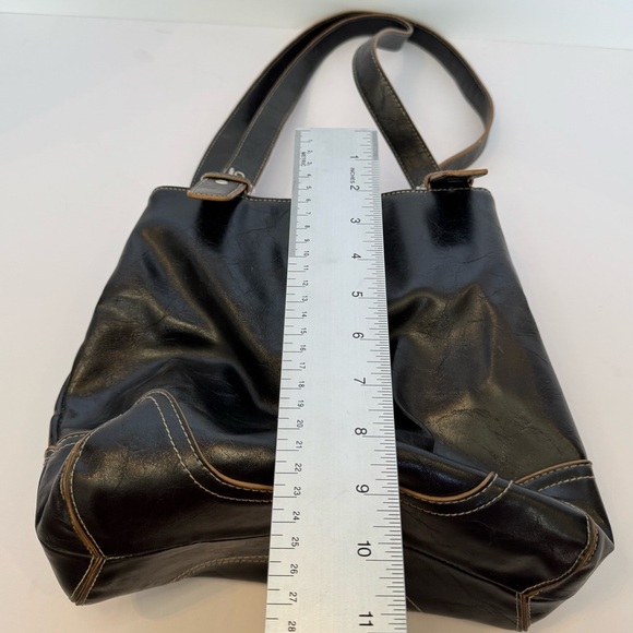 Cutest faux leather black purse. - Picture 13 of 13